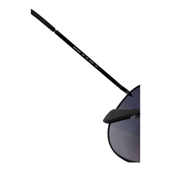 Rag&Bone RNB1006/S 807 9O Black Womens Black Tinted Aviator Sunglasses Polarized - Picture 5 of 6